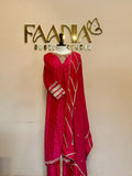 Crimson Vision Traditional Eastern Embroidery